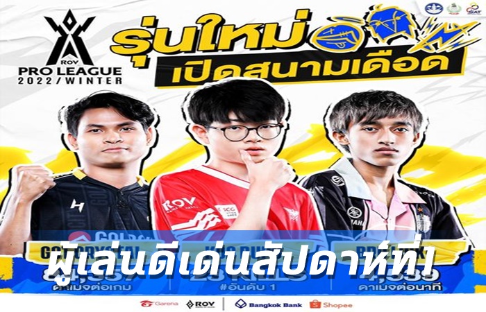รายชื่อนักแข่งยอดเยี่ยม